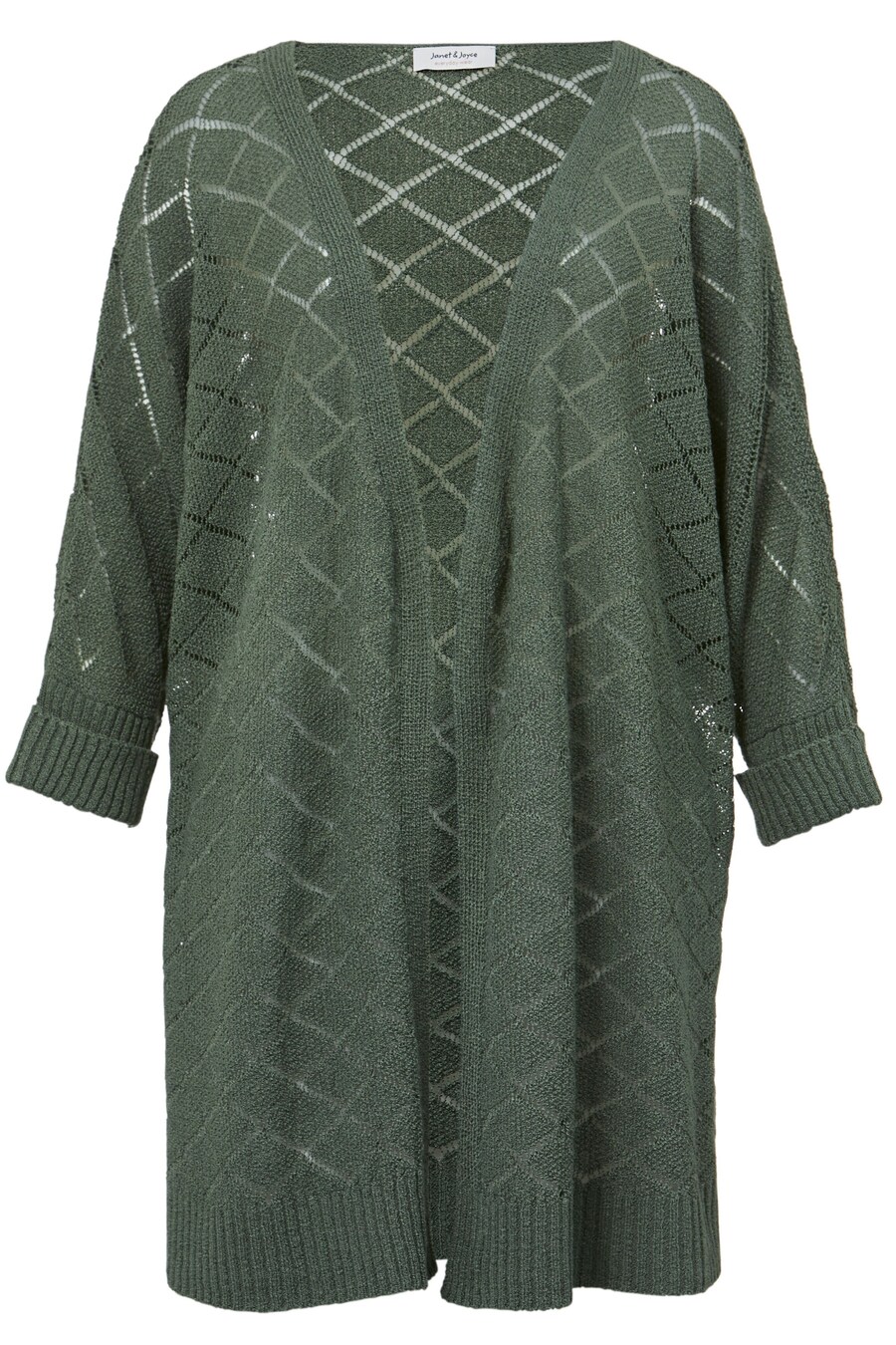 

Вязаный кардиган Janet & Joyce Knit Cardigan, оливковый
