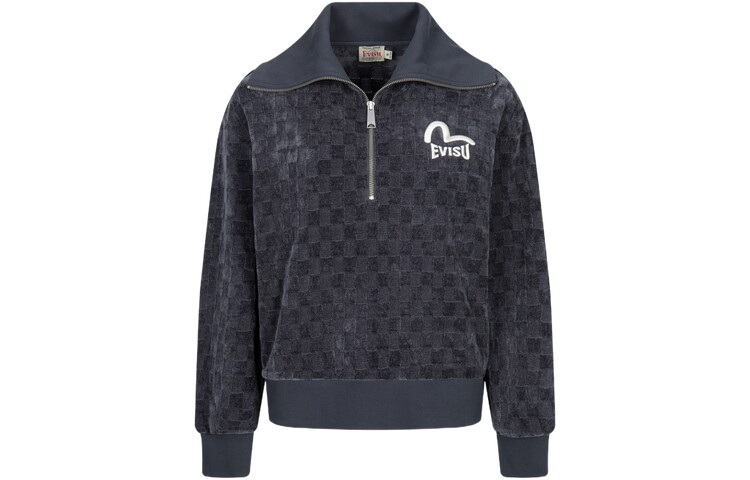 

Толстовка женская темно-серая Evisu