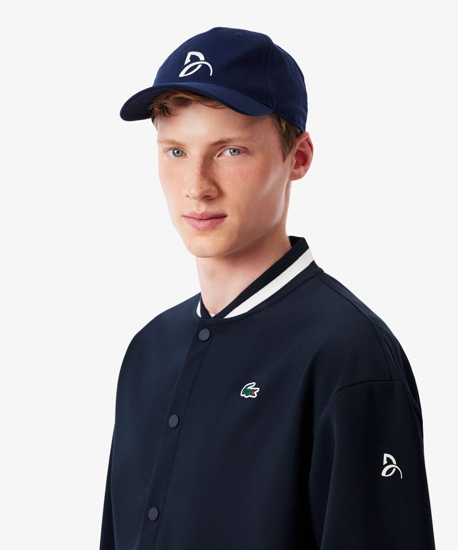 Техническая куртка-бомбер Новака Джоковича LACOSTE, Navy — фото 2