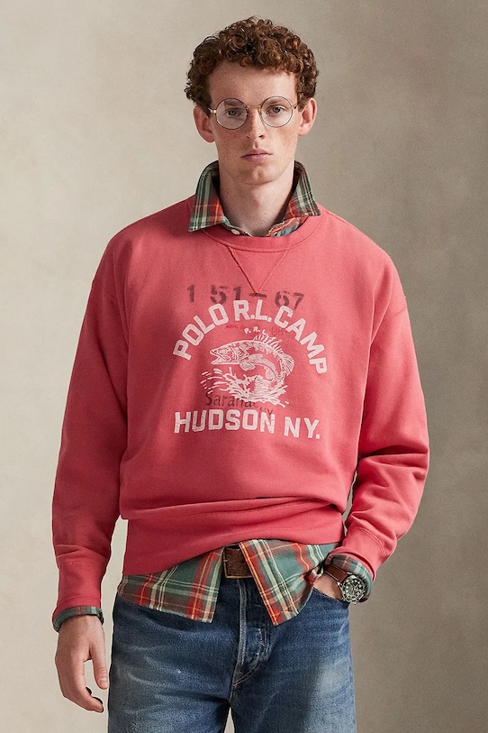 

Толстовка Polo Ralph Lauren, розовый