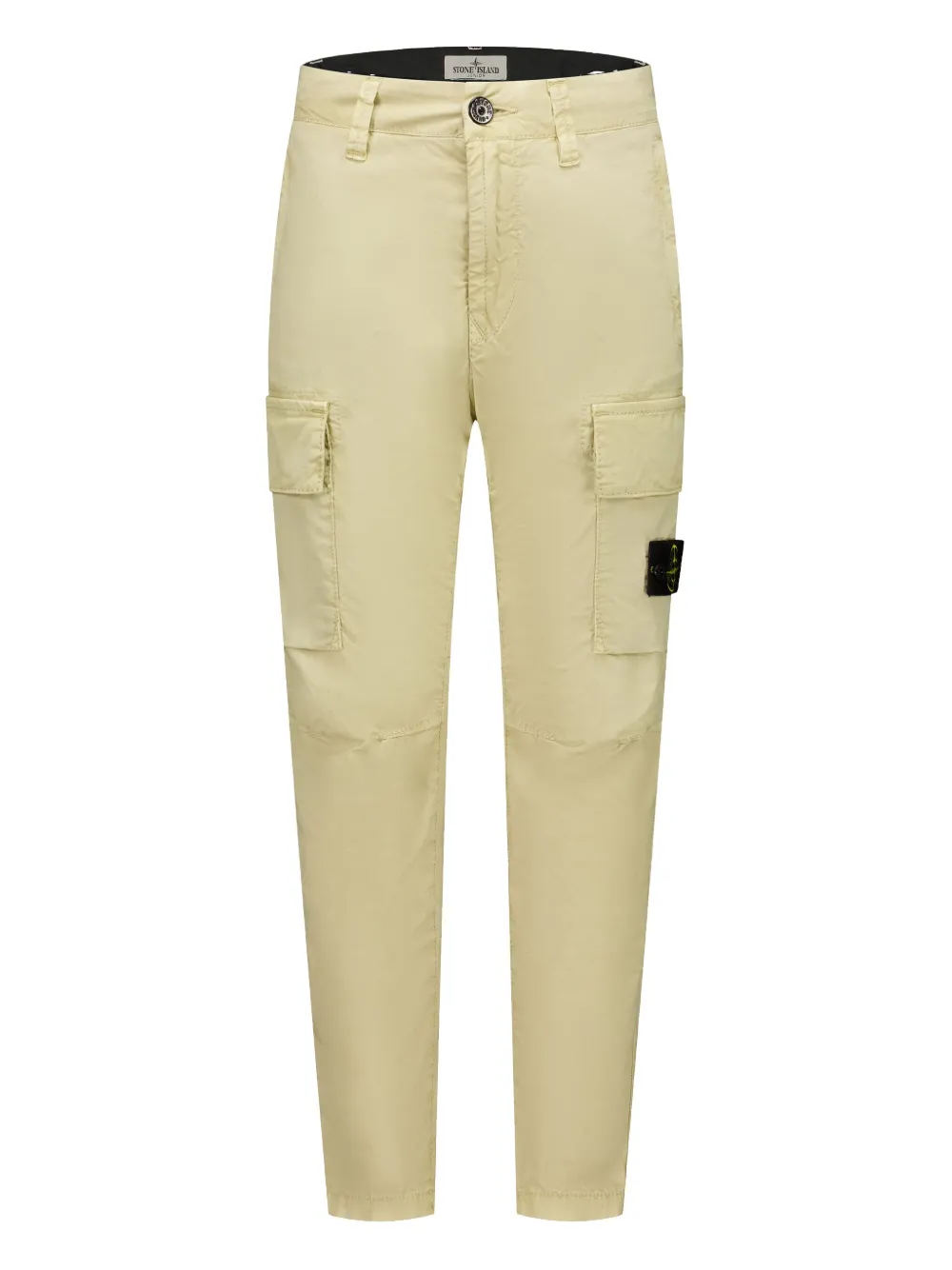 

Брюки карго с нашивкой Compass Stone Island Junior, нейтральный