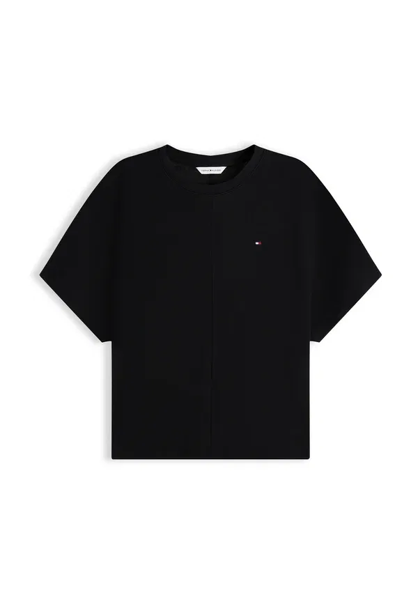 Футболка Tommy Hilfiger Cody batwing tee basic t-shirt, черный — фото 4