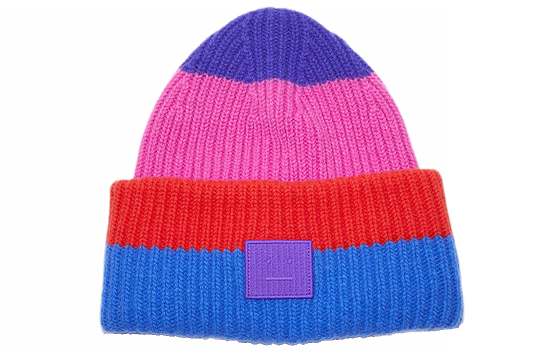 

Acne Studios Унисекс разноцветная шапка бини, Multicolor