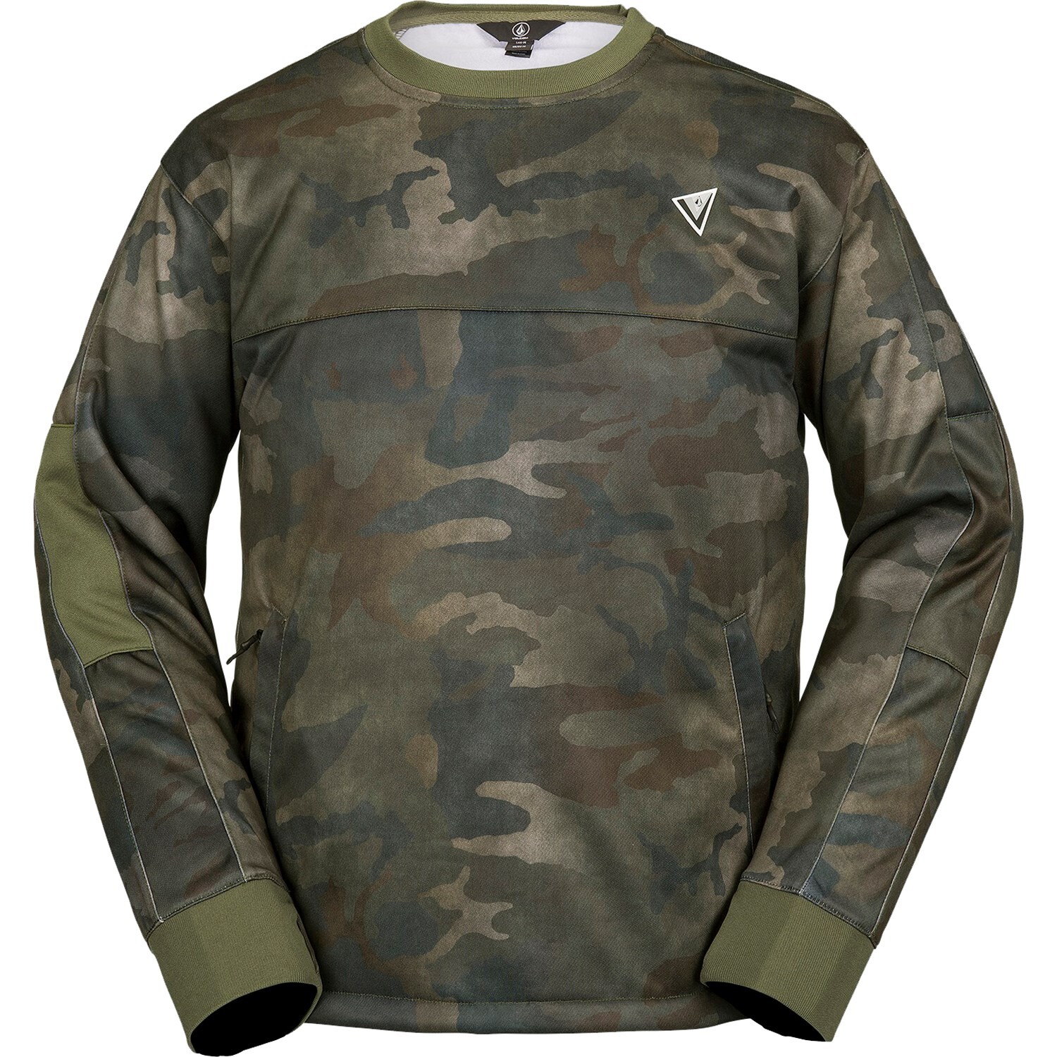 

Толстовка Volcom Hydro Riding Crew, цвет Cloudwash Camo