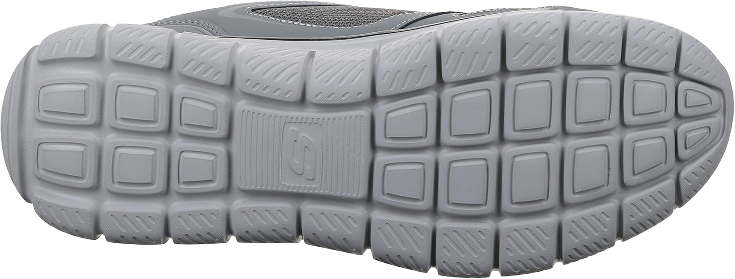 Мужские кроссовки Skechers Track Ezral без шнурков, красный/угольный — фото 2
