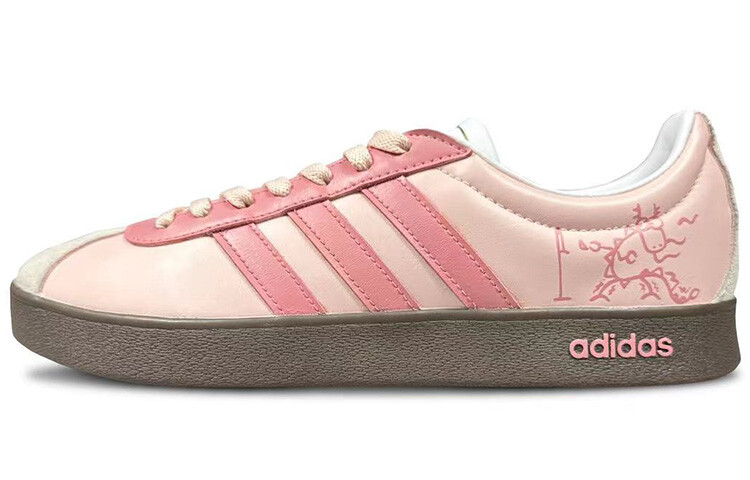 

Кроссовки adidas neo Skateboarding Shoes Unisex Low-top Peach Pink, розовый