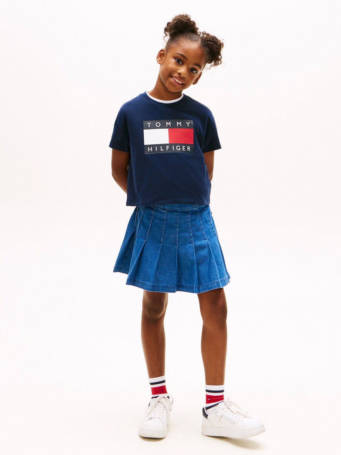 TOMMY HILFIGER Футболка 'HERITAGE' в цвете Navy — фото 3