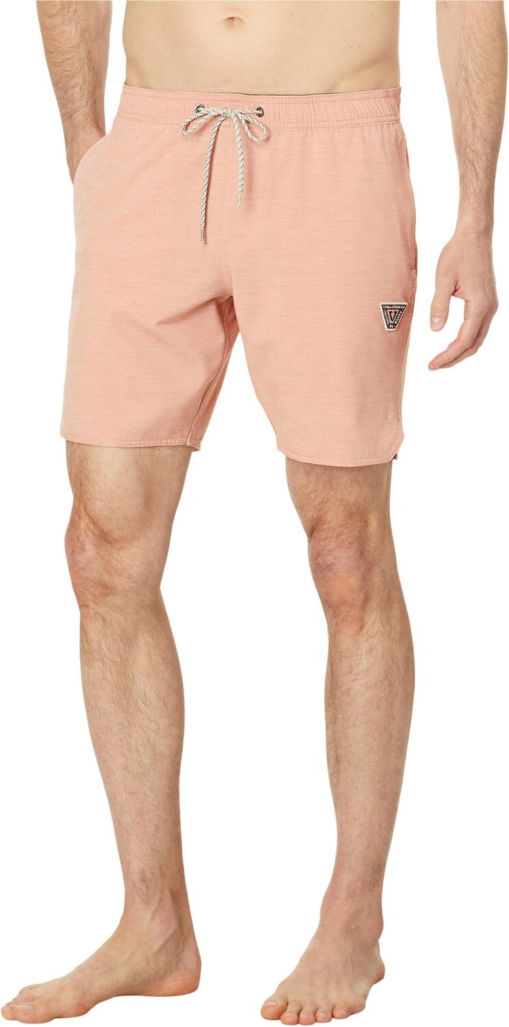 

Плавки VISSLA Solid Sets 17.5" Ecolastic Trunks, цвет Dusty Orange