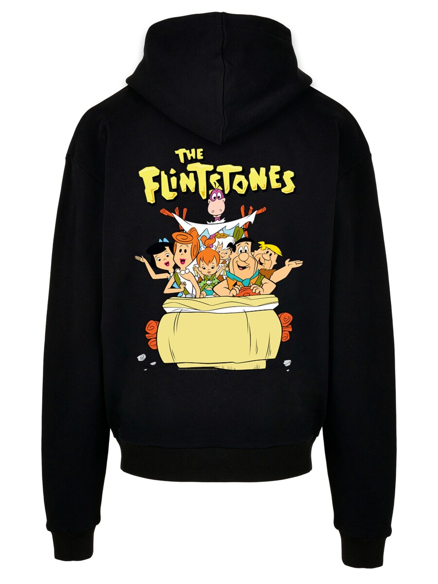 

Толстовка F4NT4STIC The Flintstones The Ride Familie Feuerstein, черный