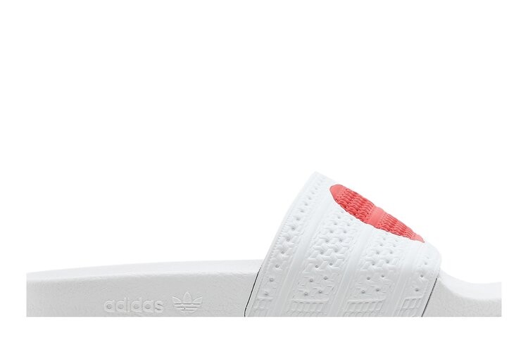 Кроссовки Adidas Adilette Slide, белый — фото 2