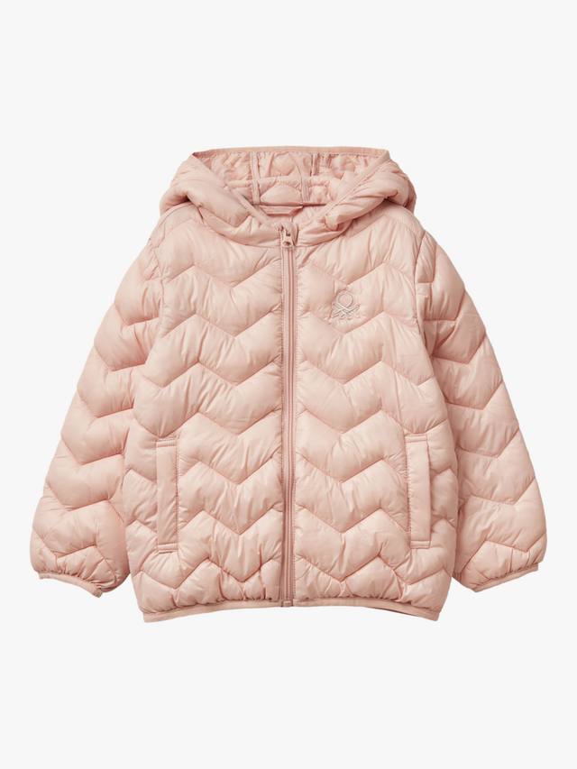 

Детская стеганая куртка Benetton, Pink