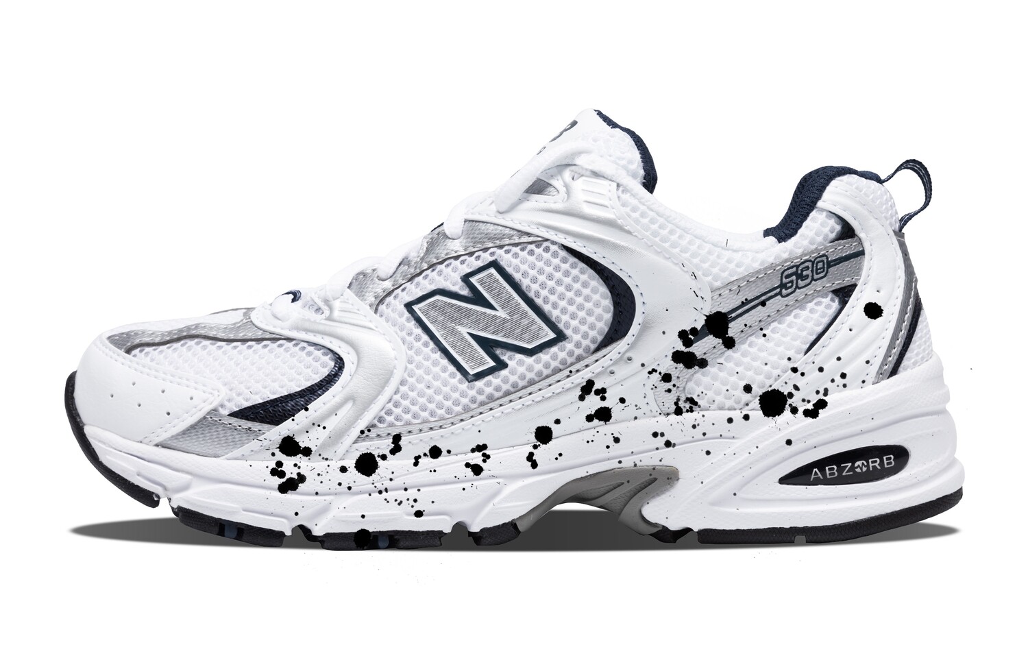

Кроссовки NB 530 унисекс с низким верхом белого цвета New Balance, белый