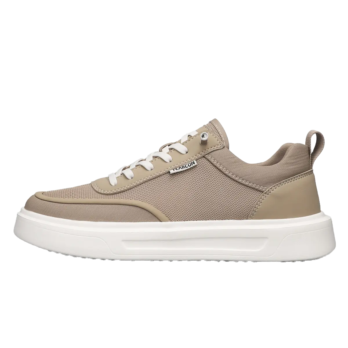 

YEARCON Мужские низкие кеды повседневные хаки, цвет Khaki