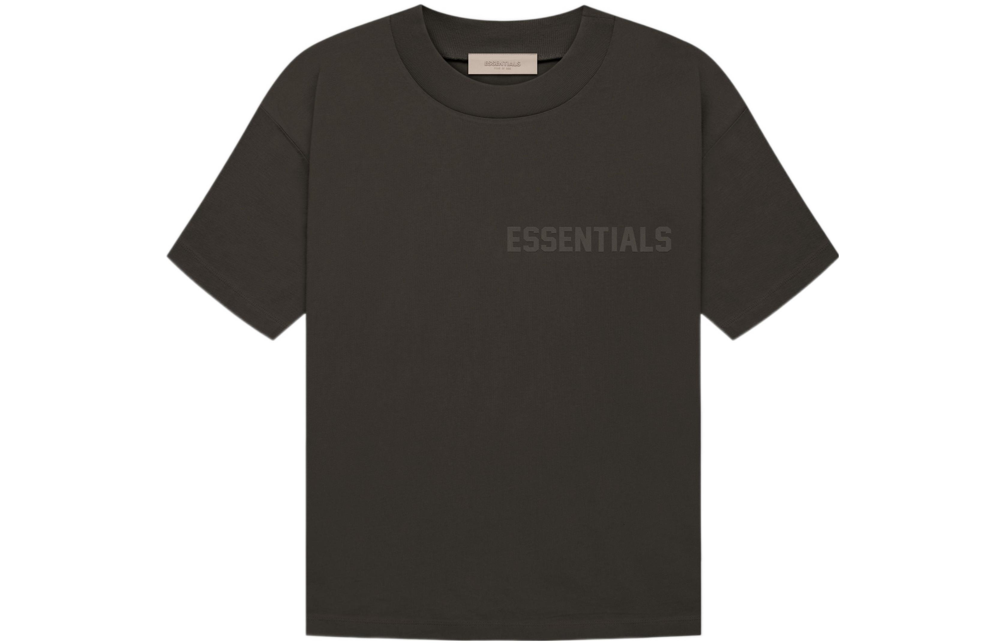

Футболка Fear Of God Essentials, серо-черная