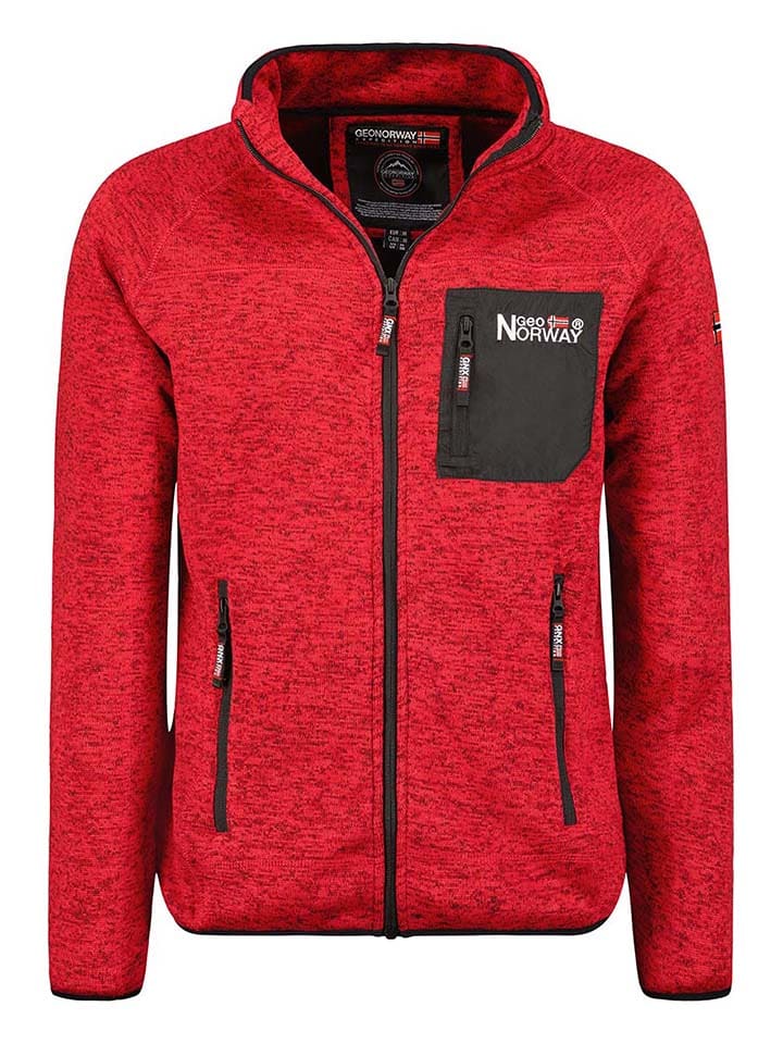 

Флисовая куртка Geographical Norway Fleecejacke Title, красный
