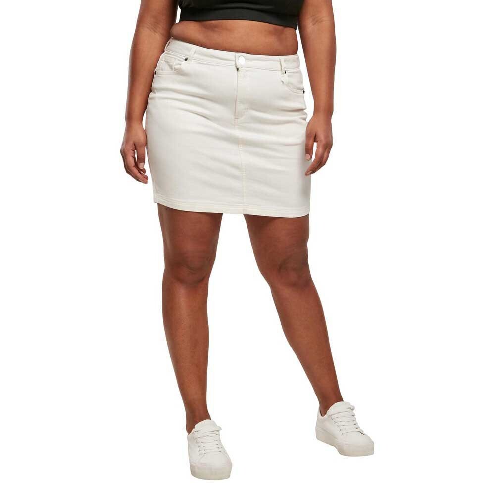 

Юбка Urban Classics Organic Stretch High Waist Mini, белый
