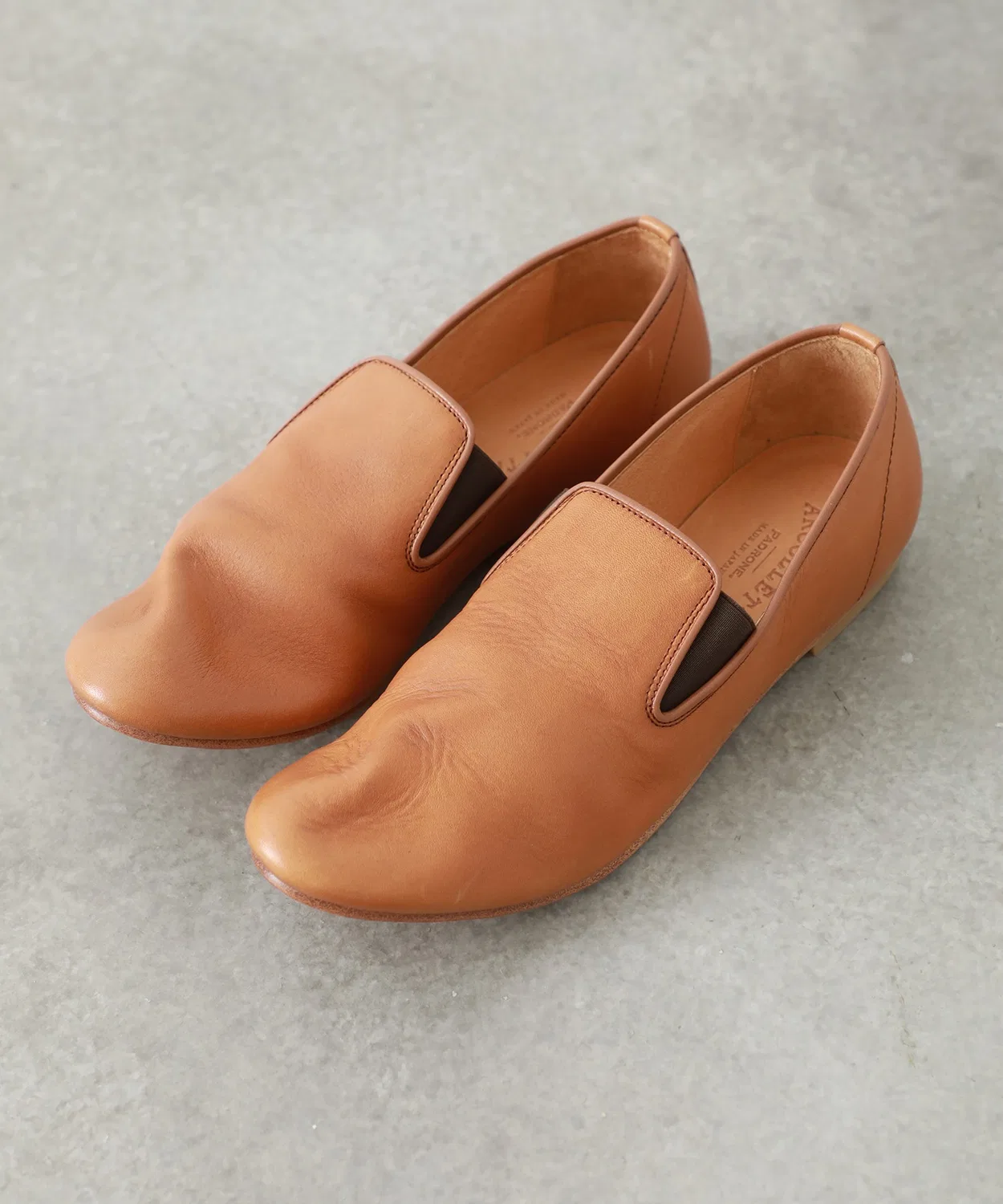 Ботинки PADRONE INSTEP GORE SHOES из кожи, верблюжий