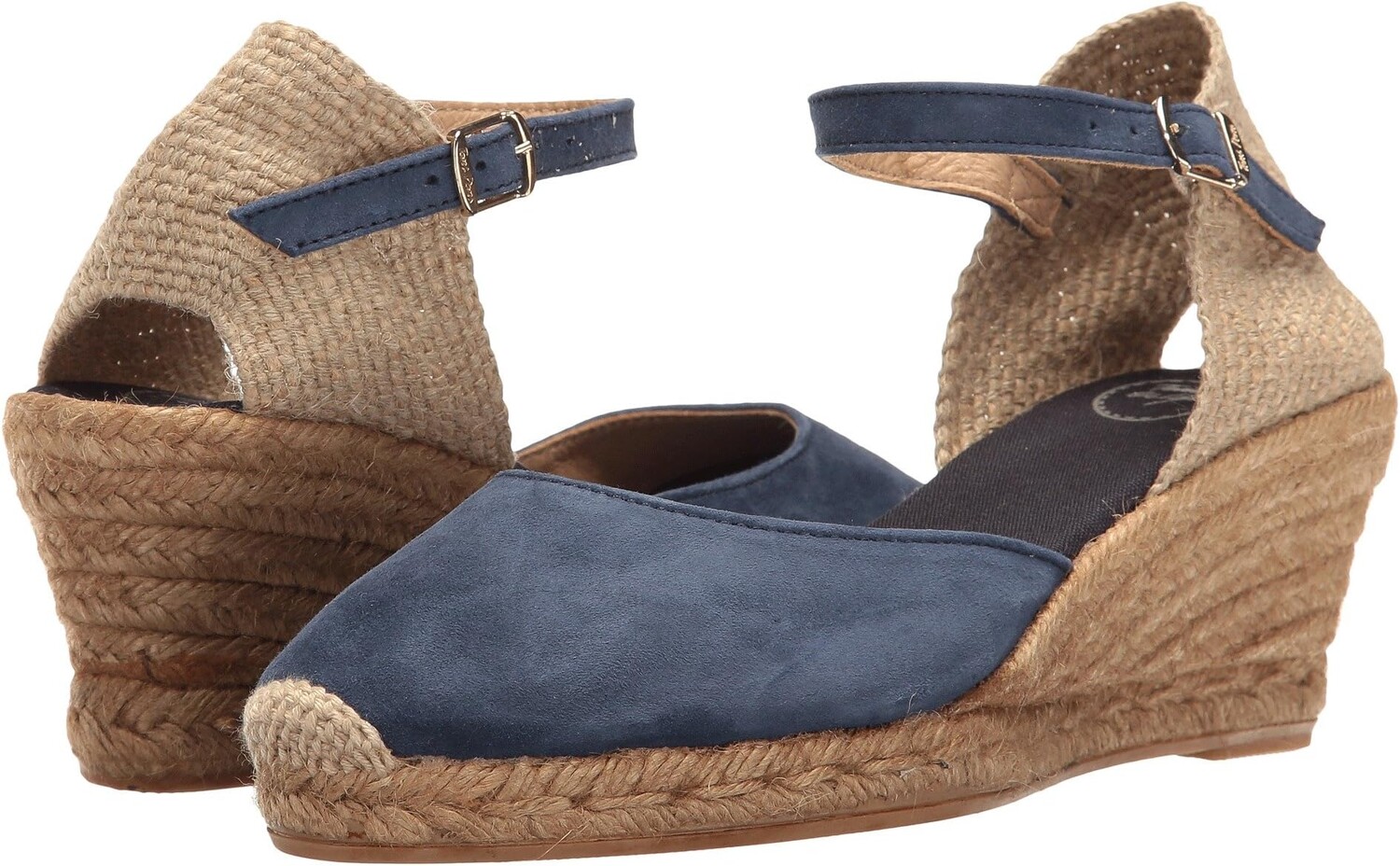 

Туфли на танкетке Lloret-5 Toni Pons, цвет Navy Suede