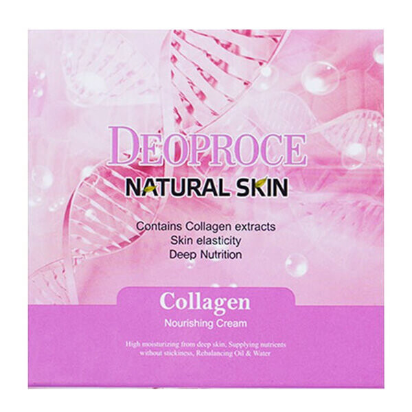 Гель для умывания Deoproce — Питательный для кожи Natural Skin с коллагеном, 100 г — фото 3