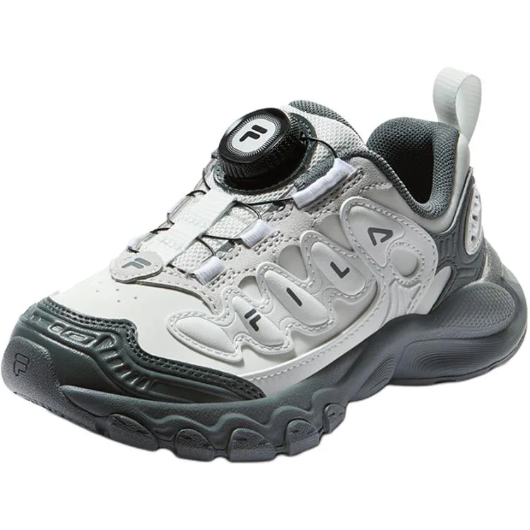 Heritage FHT низкие повседневные кроссовки для детей FILA KIDS, Fading Blue/Blending Gray-BT — фото 4