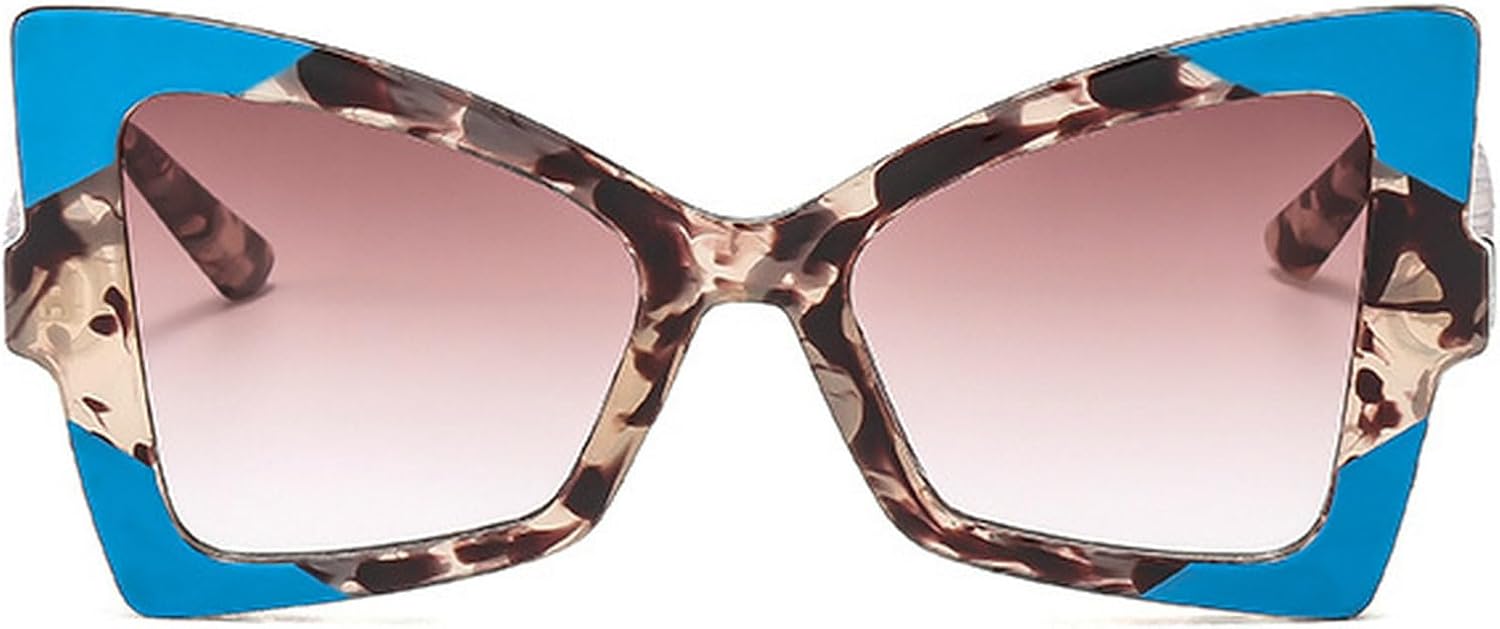 

Солнцезащитные очки Willochra Retro Butterfly 2024, модные женские градиентные солнцезащитные очки, роскошные дизайнерские очки большого размера, защита от УФ-излучения UV400, Blue