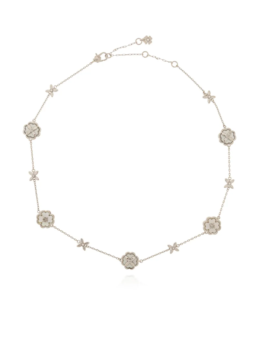 

Колье Heritage Bloom с перламутром Kate Spade, серебяный