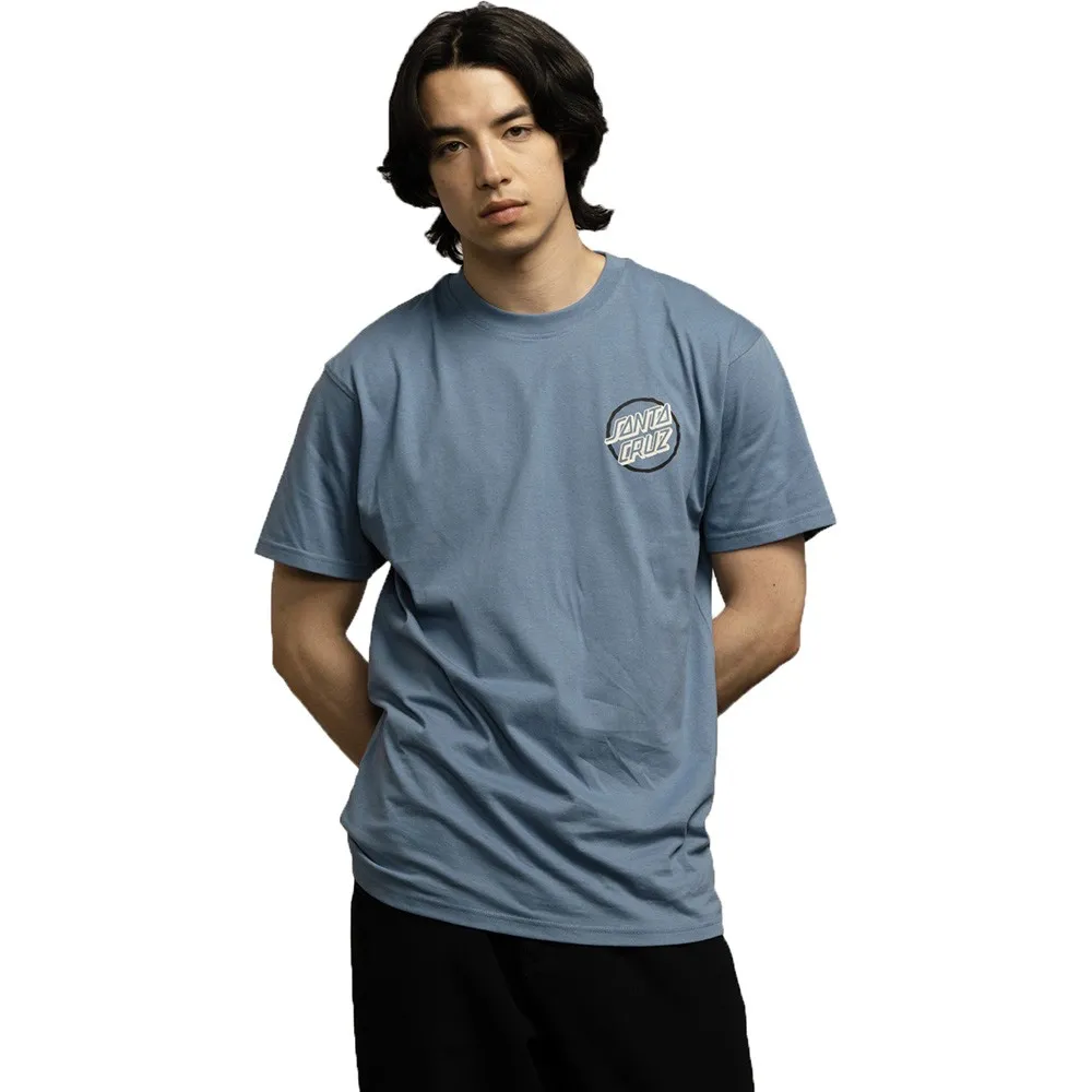 

Футболка с коротким рукавом Santa Cruz Breaker check opus dot, синий