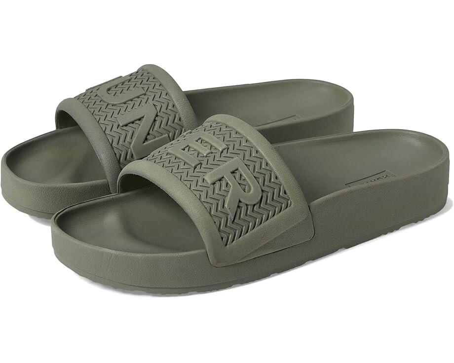 

Сандалии Hunter Bloom Foam Slide, цвет Lichen Green