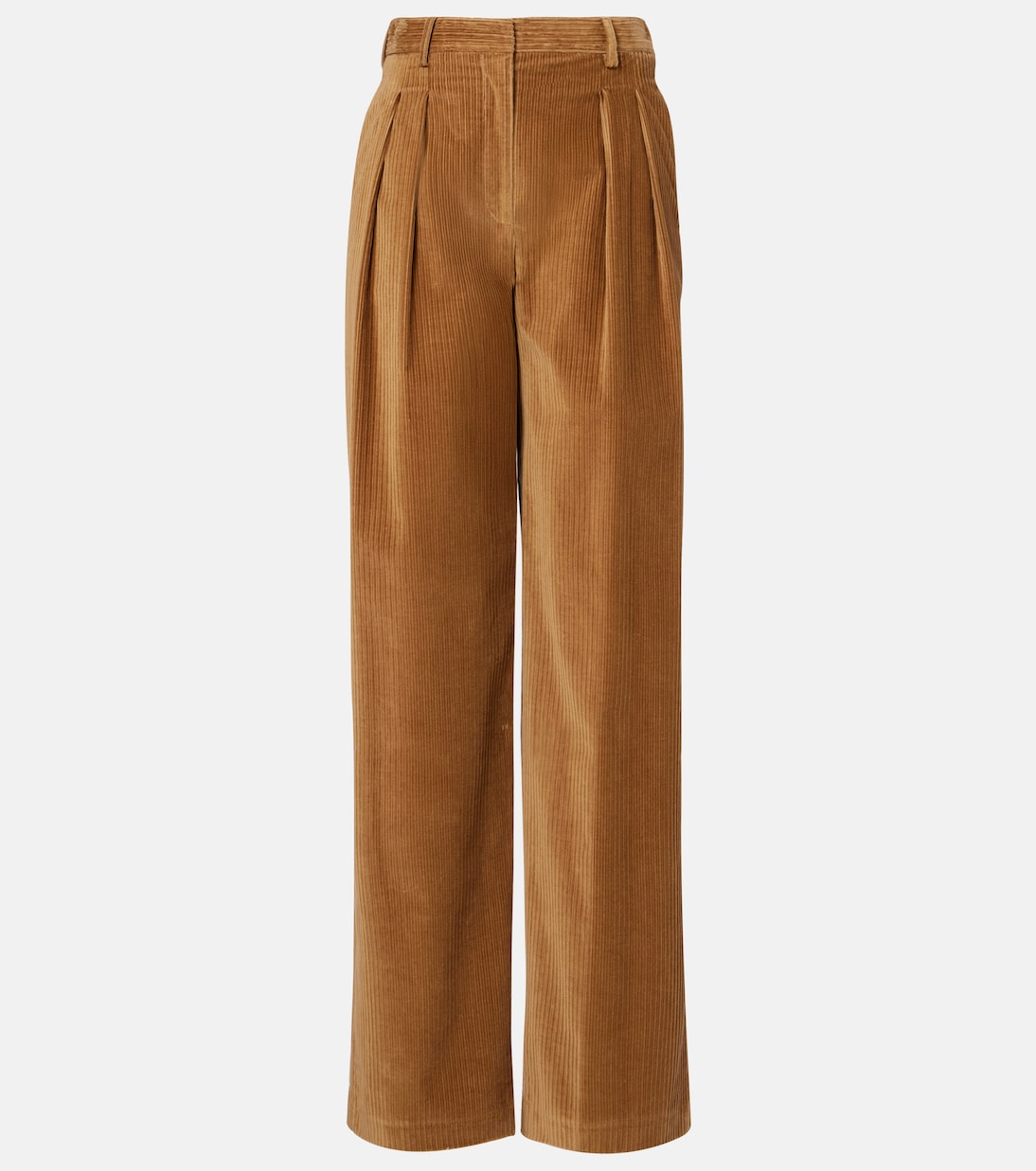 

Широкие брюки из вельвета Pip Cotton Altuzarra, Chestnut