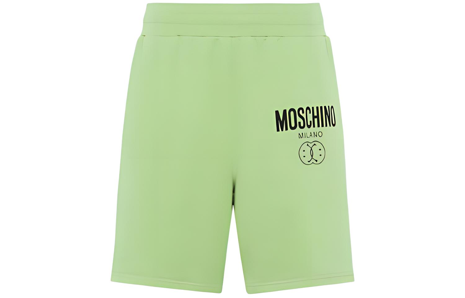 

MOSCHINO Повседневные шорты мужские зеленые