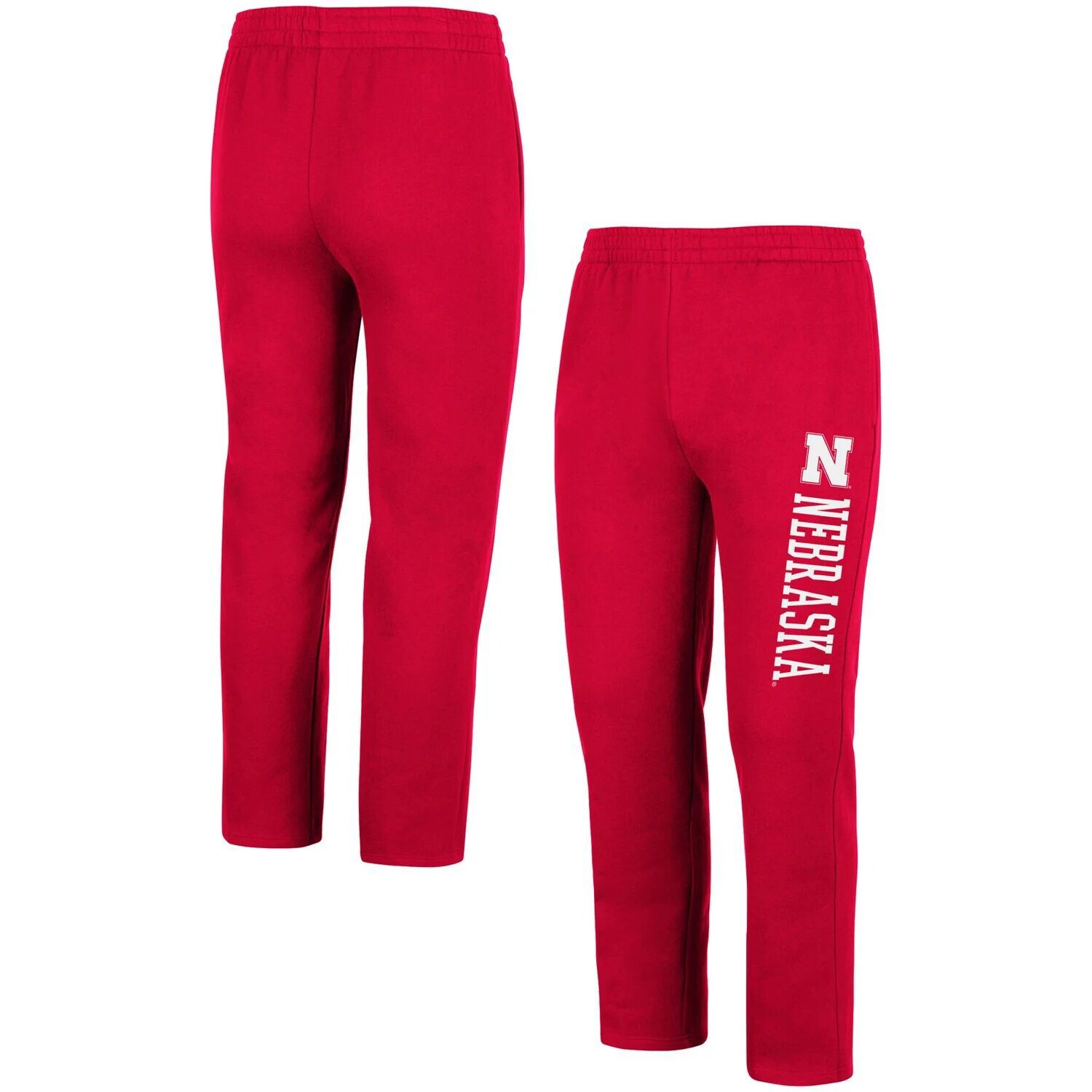 

Мужские флисовые брюки Scarlet Nebraska Huskers Colosseum