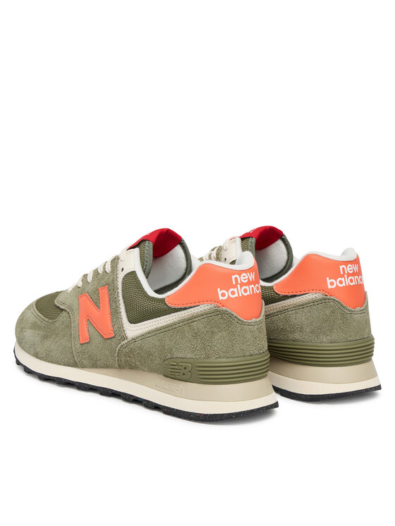 Кроссовки U574BGR New Balance, хаки — фото 3