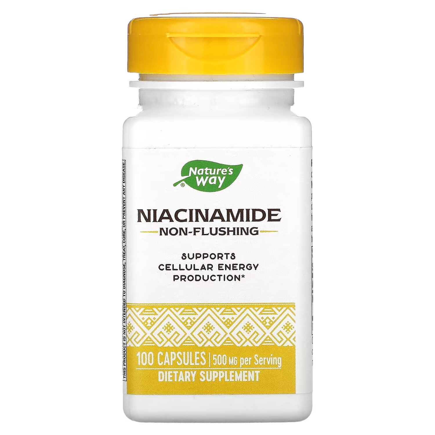 

Ниацинамид Nature's Way не вызывающий покраснений, 500 мг