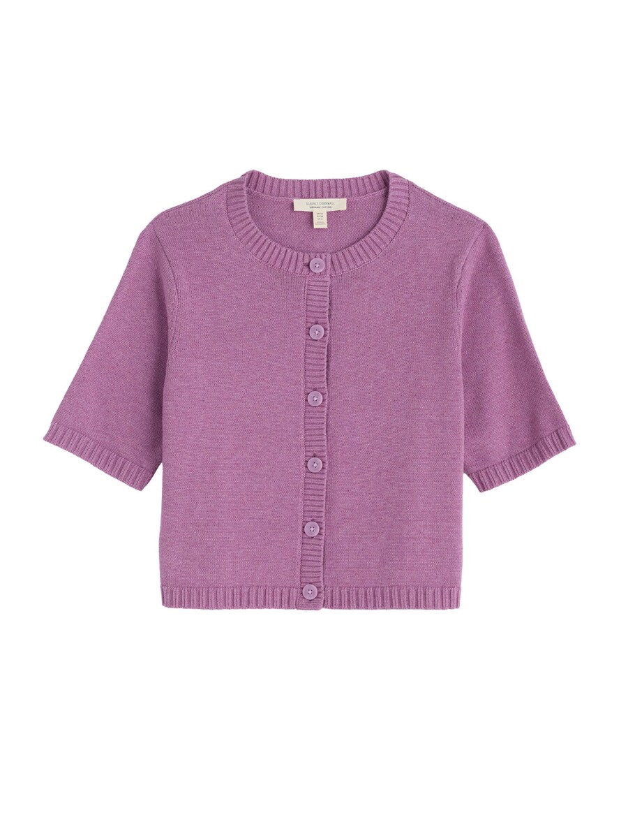 

Вязаный кардиган Seasalt Cornwall Gillan Creek, фиолетовый
