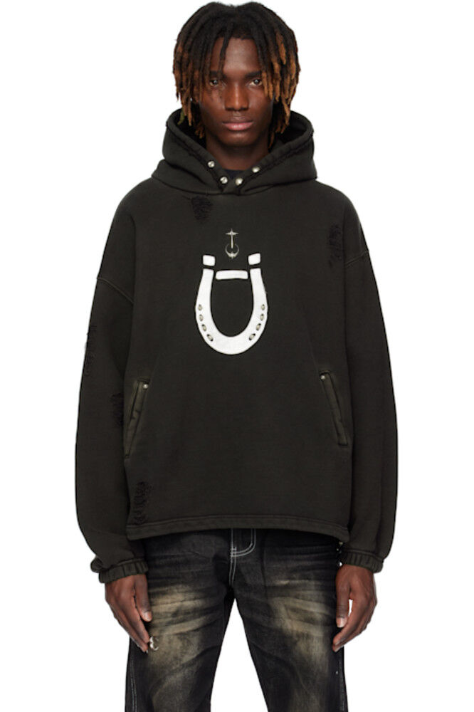 

Черная толстовка с капюшоном Dickies Edition Hoof Thug Club