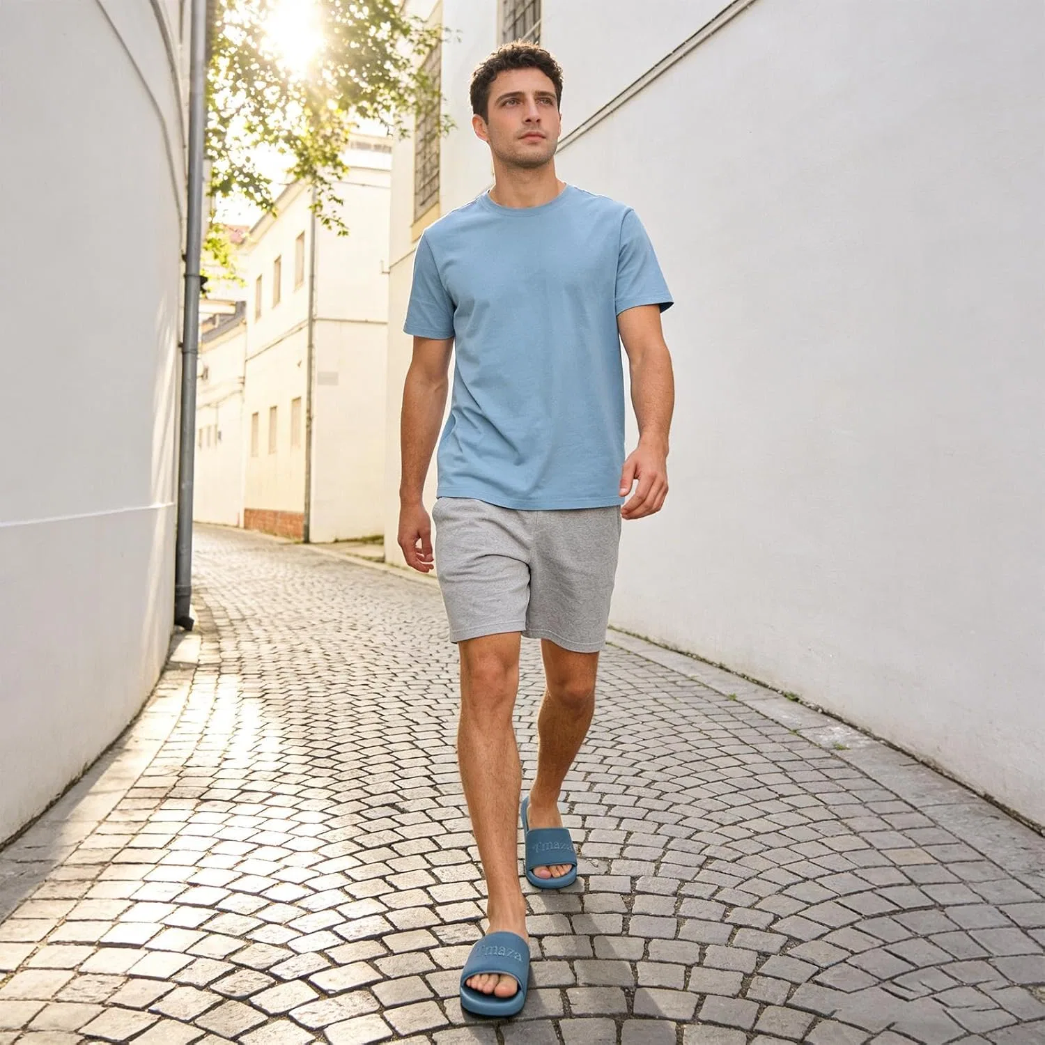 Спортивные сандалии с поддержкой свода стопы, Light Blue Tmaza — фото 2