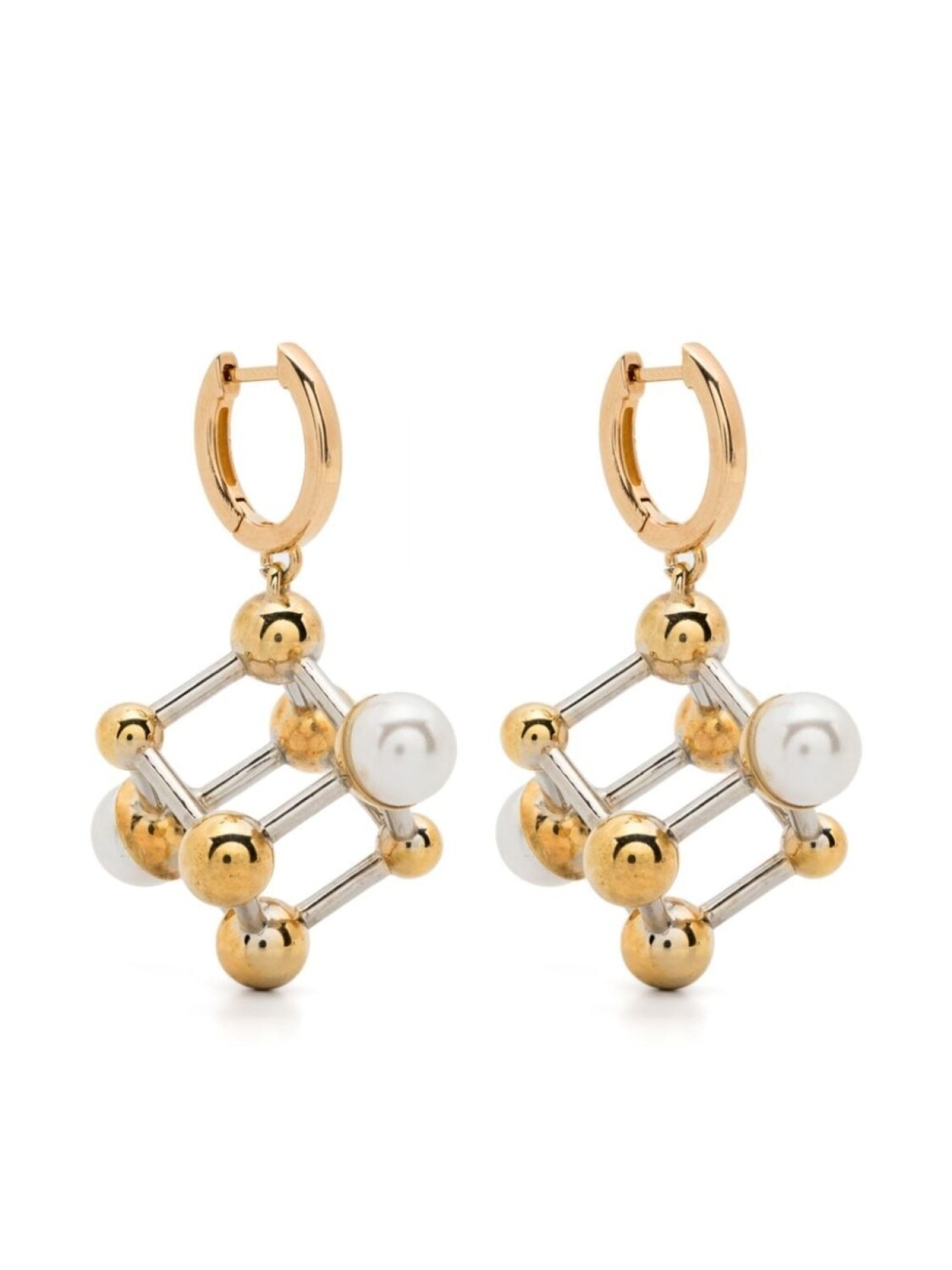 

Серьги в форме игральных костей Blumarine, серебряный