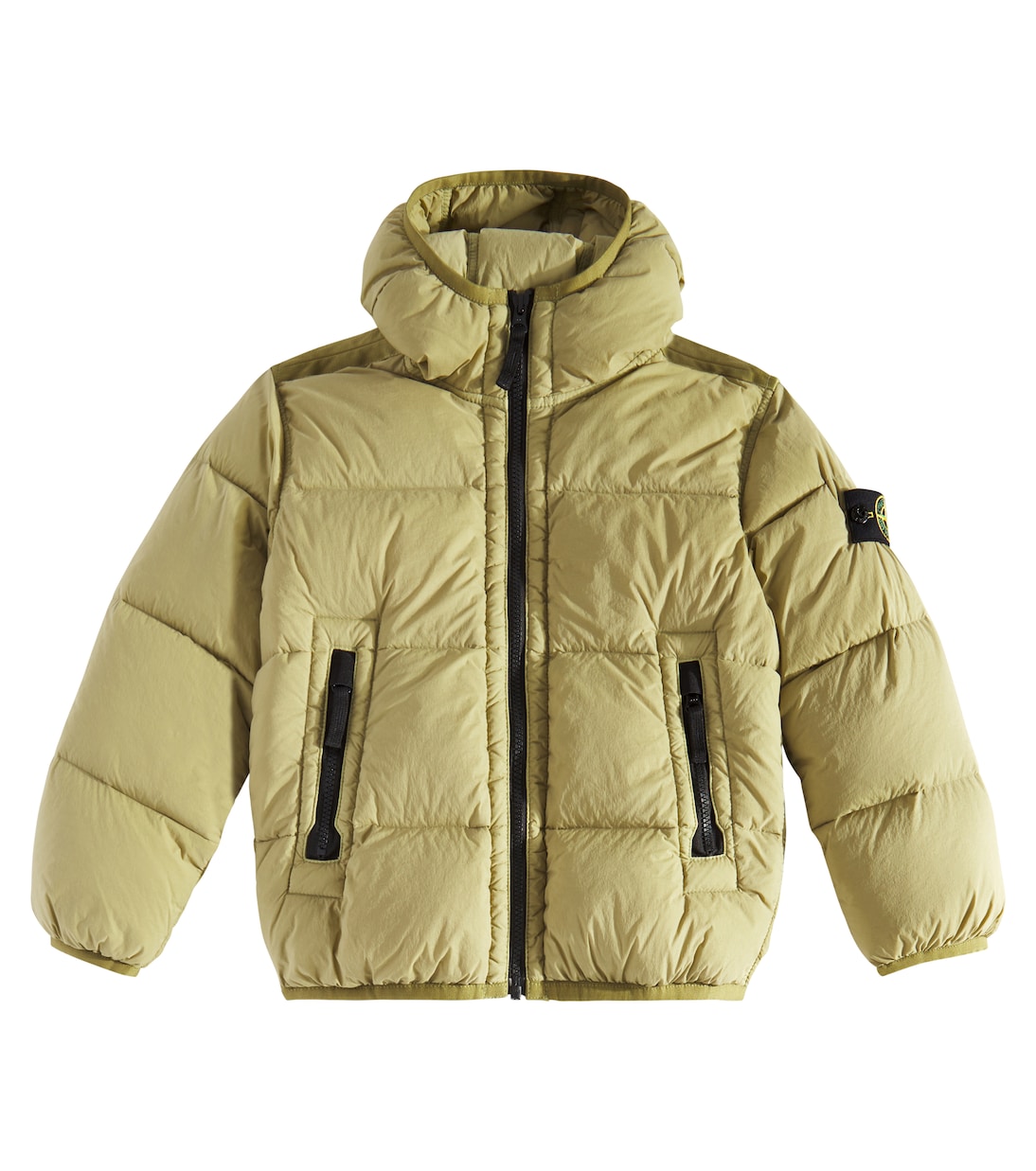 

Пуховик Compass Stone Island Junior, Sage