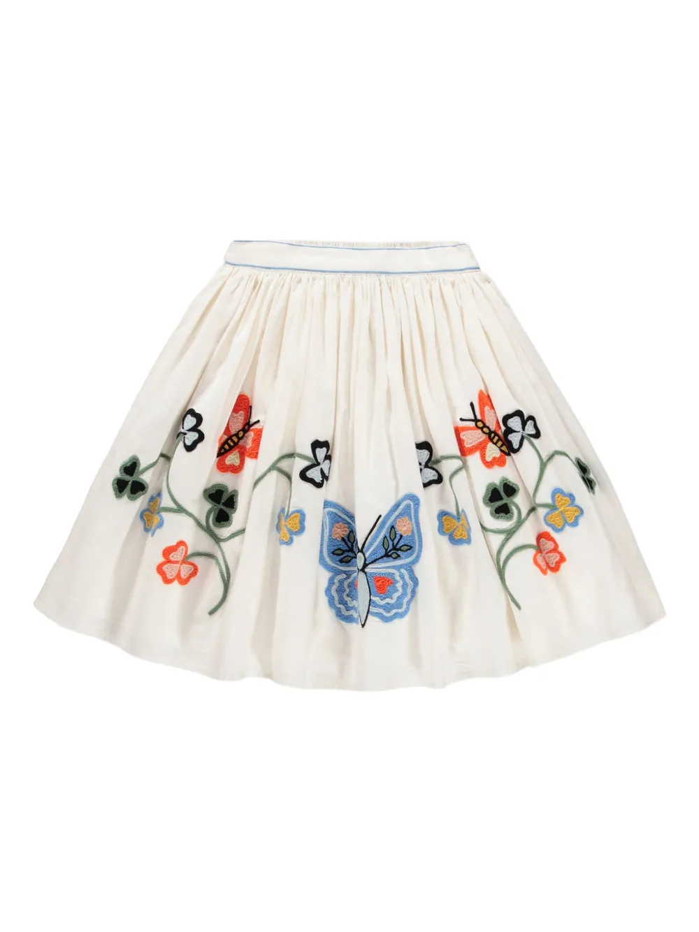 

Юбка мини Bonnie с вышивкой Molo, бежевый