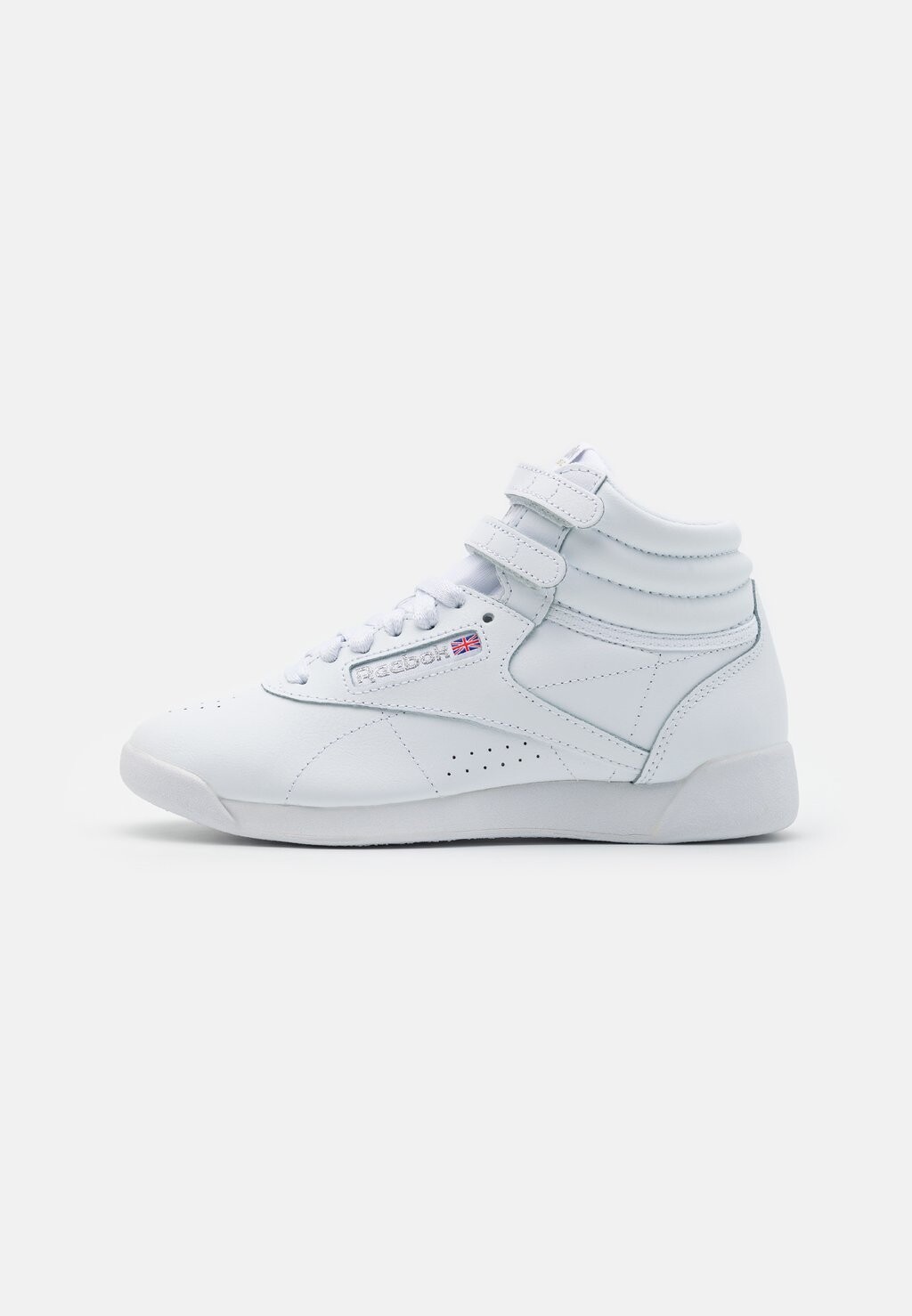 

Высокие кроссовки Reebok, цвет intenseense white/silver