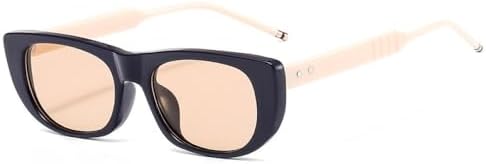 

Модные солнцезащитные очки в черной оправе прямоугольной формы 2027 года для женщин, прямоугольные солнцезащитные очки для мужчин и женщин для активного отдыха MTZJH, C2