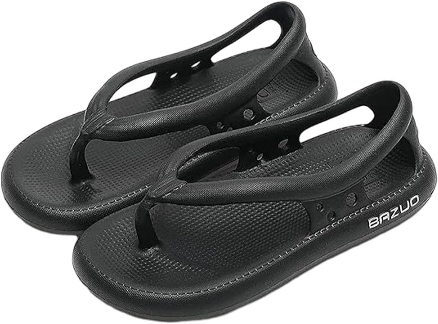 

Сандалии YeeKeniO Bazuo, шлепанцы Bazuo, сандалии Bazuo для женщин, сандалии Bazuo для мужчин, шлепанцы с толстой подошвой EVA, нескользящие, быстросохнущие, черный