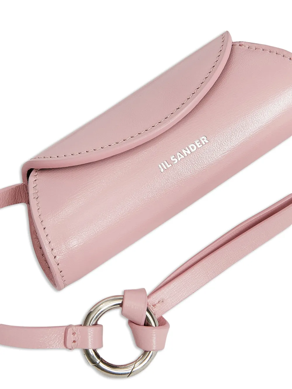 Футляр для губной помады Cannolo с тиснением Jil Sander, розовый — фото 2