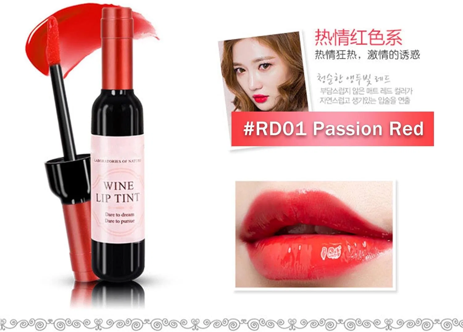 Матовая жидкая помада Wine Lip Tint Cozbumor, 6 цветов — фото 4