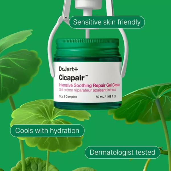 Крем для лица Dr. Jart+ — Охлаждающий гель-увлажнитель Cicapair от покраснений Dr. Jart — фото 3