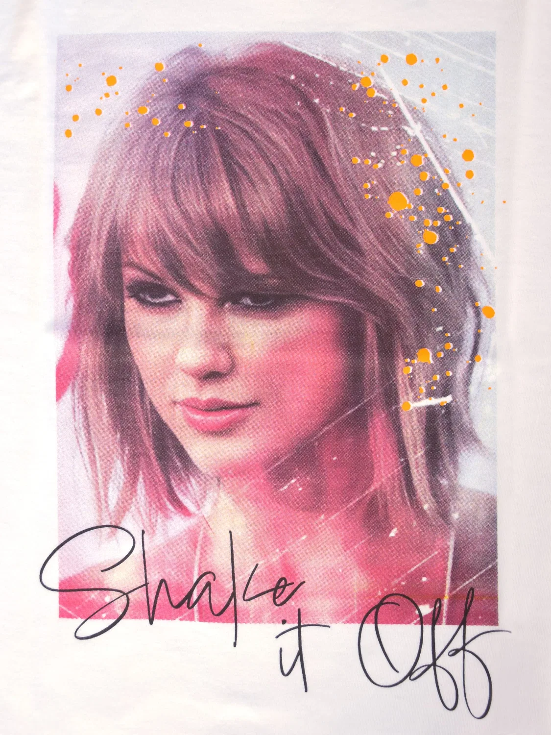 Футболка с принтом Shake it off, United Labels, белый — фото 4