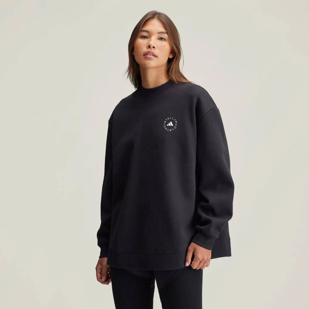 Свободная толстовка Adidas от Стеллы Маккартни, цвет Black