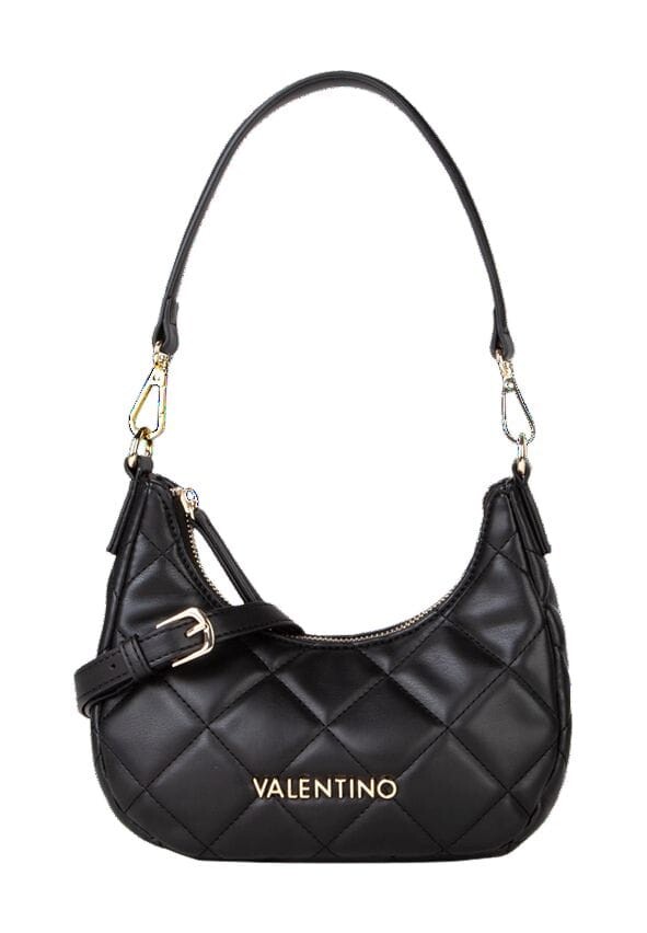 

Женская сумка на плечо с эмблемой на молнии Valentino by Mario Valentino, цвет Nero