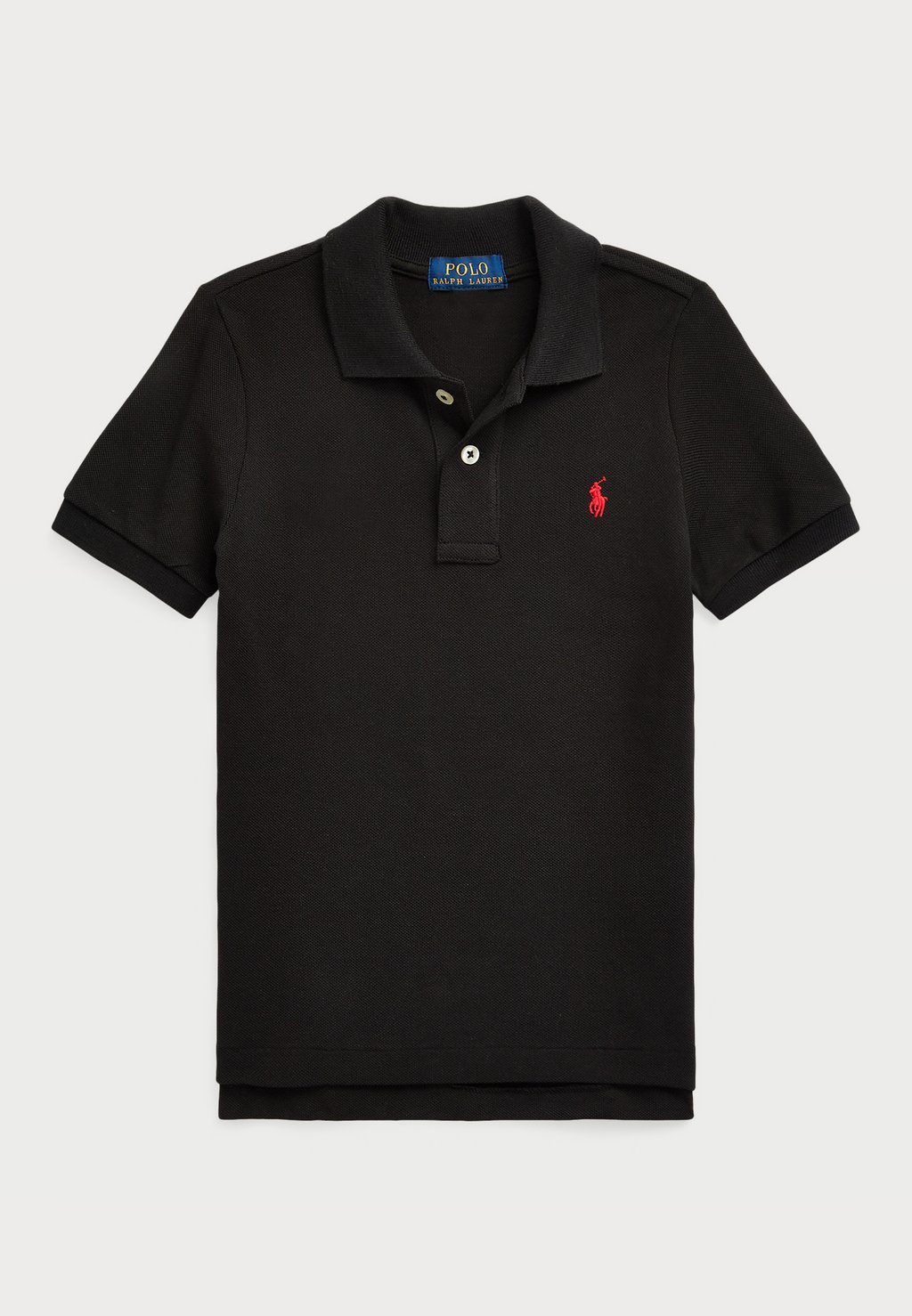 Поло THE ICONIC POLO SHIRT Polo Ralph Lauren, черный — фото 3