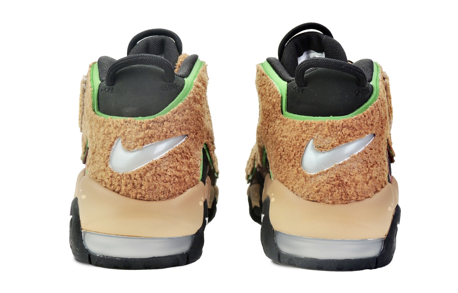 

Баскетбольные кроссовки Air More Uptempo Vintage женские, среднего размера, коричневый Nike